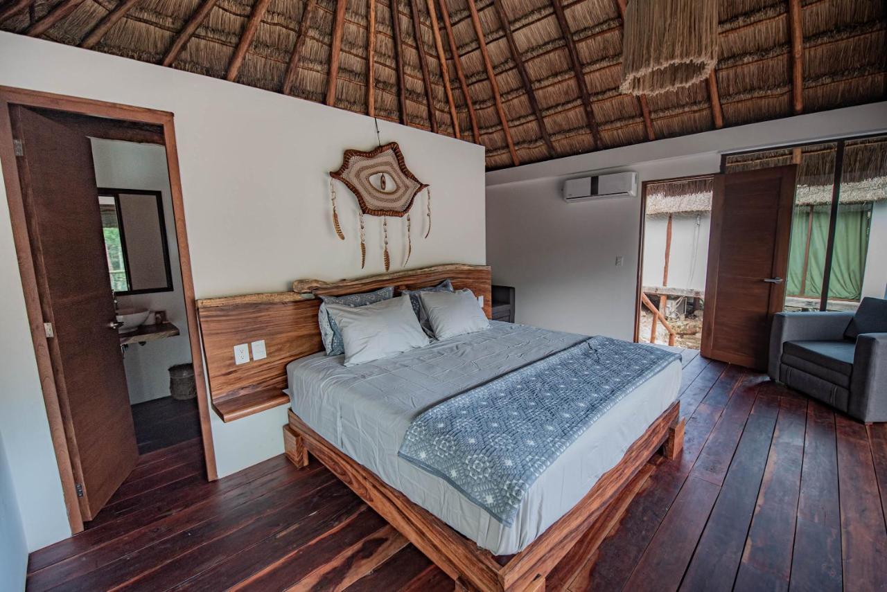 Zamna Eco-Lodge Tulum Eksteriør billede