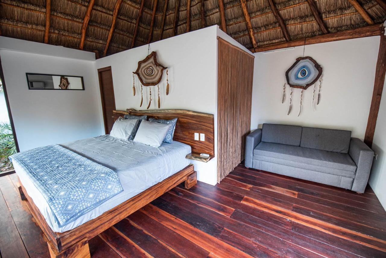 Zamna Eco-Lodge Tulum Eksteriør billede