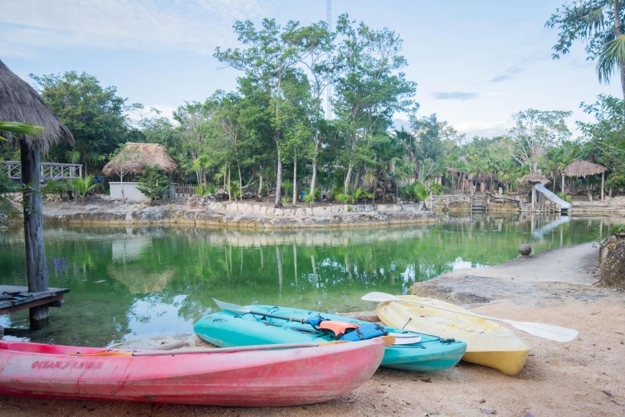 Zamna Eco-Lodge Tulum Eksteriør billede