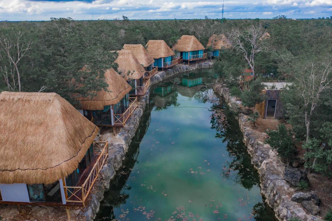 Zamna Eco-Lodge Tulum Eksteriør billede