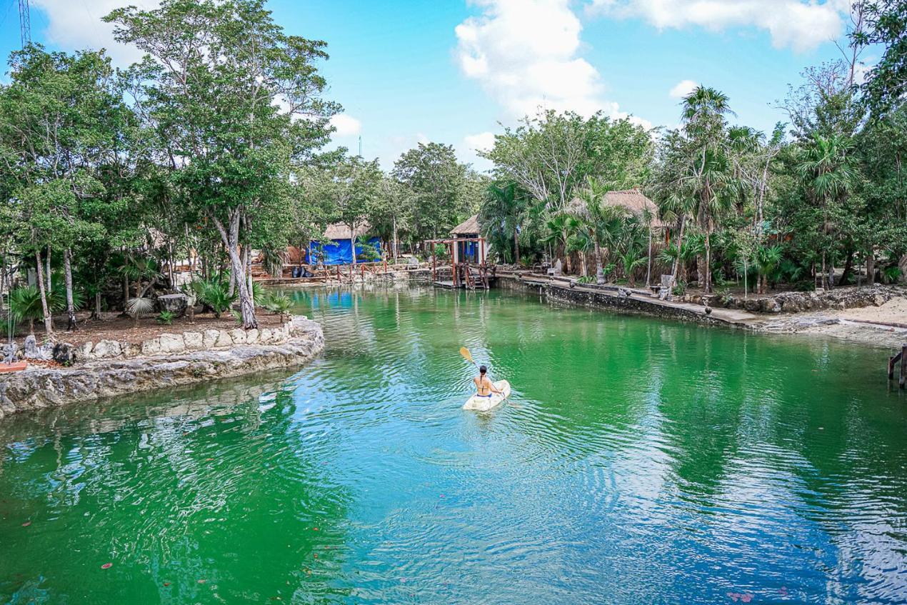 Zamna Eco-Lodge Tulum Eksteriør billede