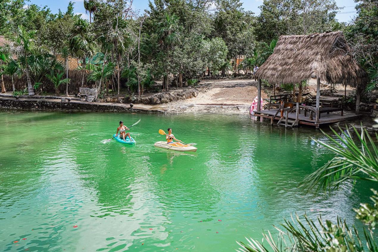 Zamna Eco-Lodge Tulum Eksteriør billede