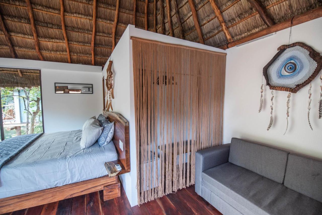 Zamna Eco-Lodge Tulum Eksteriør billede