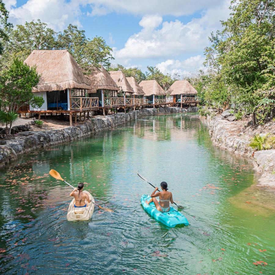 Zamna Eco-Lodge Tulum Eksteriør billede