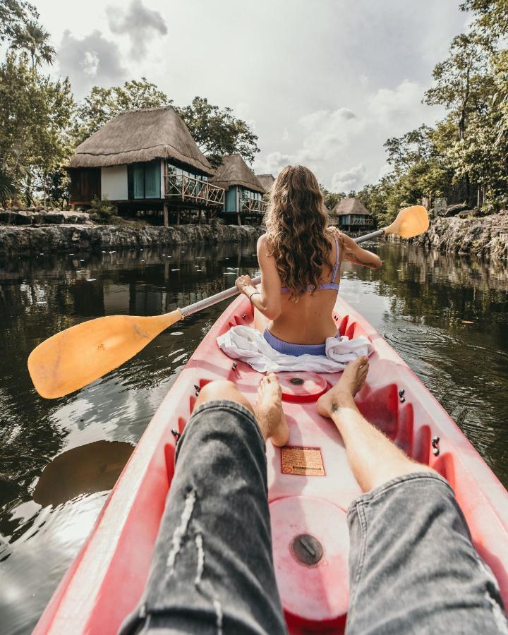 Zamna Eco-Lodge Tulum Eksteriør billede