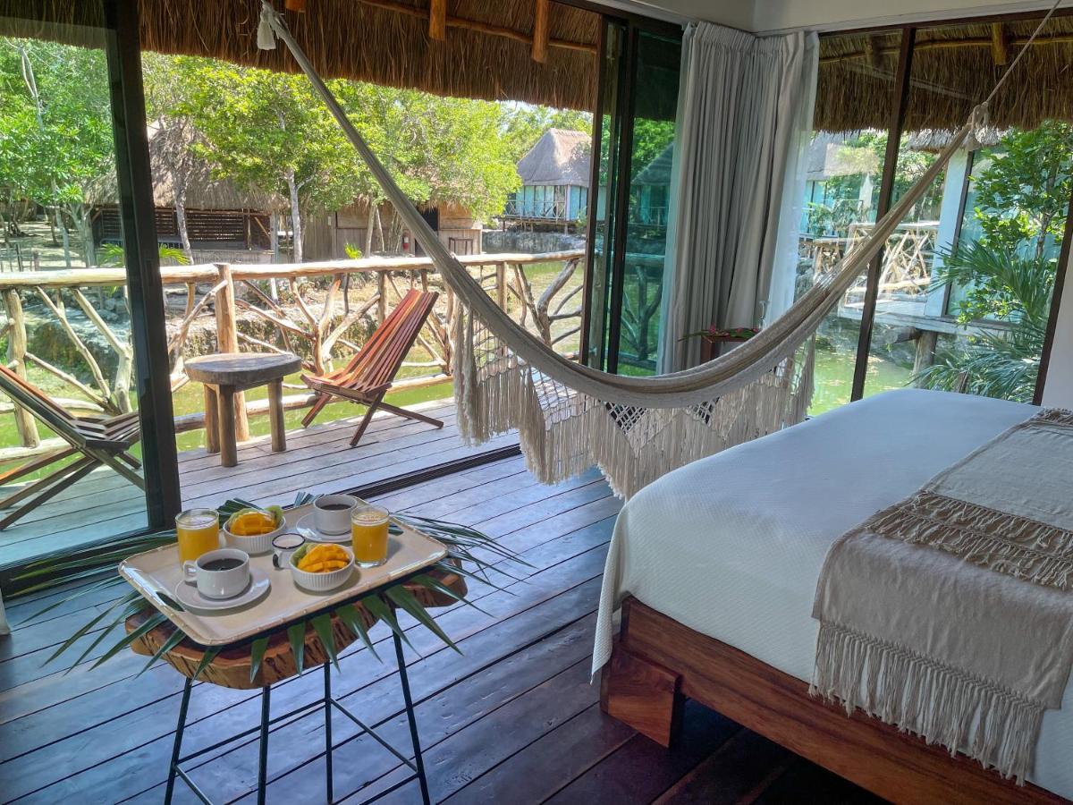 Zamna Eco-Lodge Tulum Eksteriør billede