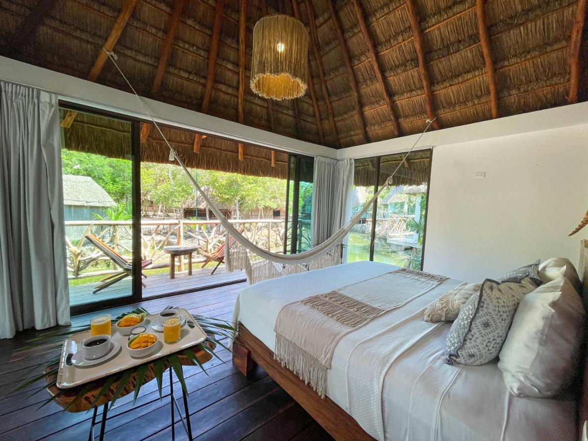 Zamna Eco-Lodge Tulum Eksteriør billede