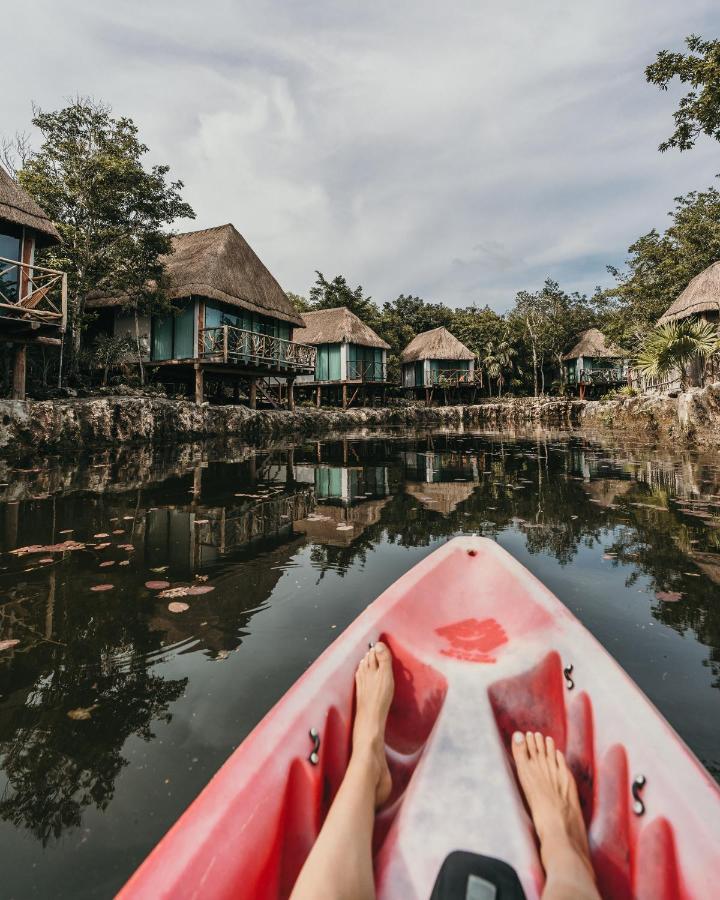 Zamna Eco-Lodge Tulum Eksteriør billede