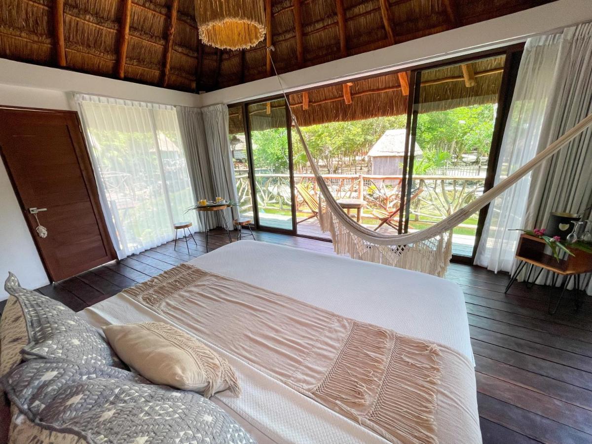 Zamna Eco-Lodge Tulum Eksteriør billede