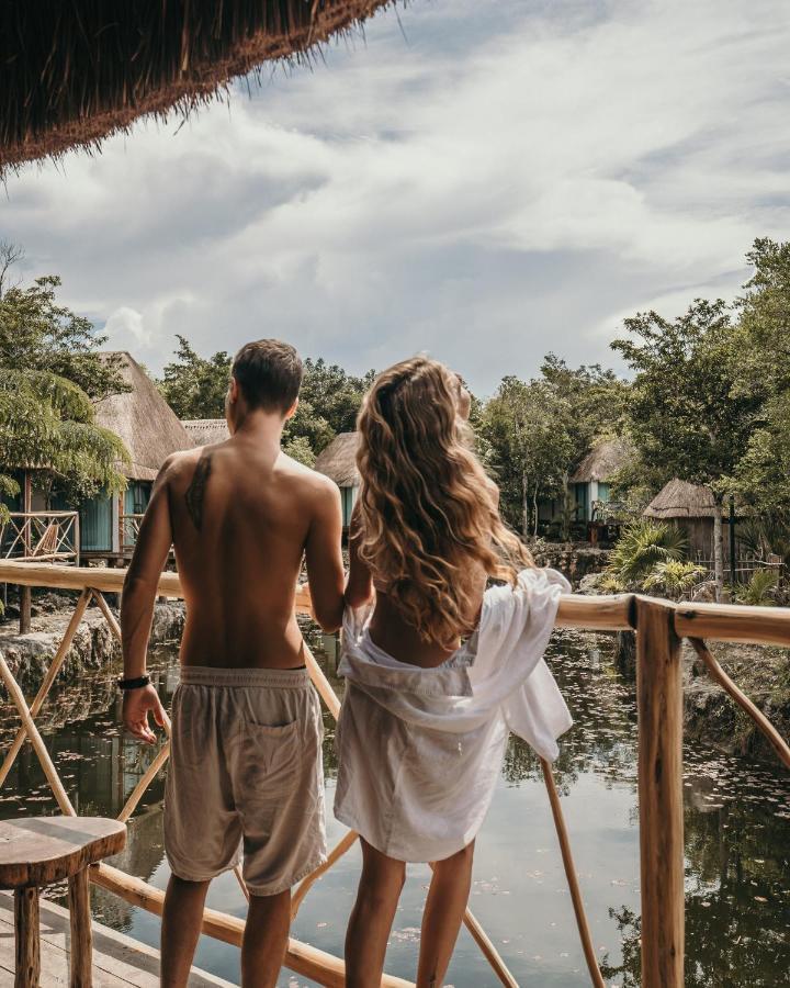 Zamna Eco-Lodge Tulum Eksteriør billede