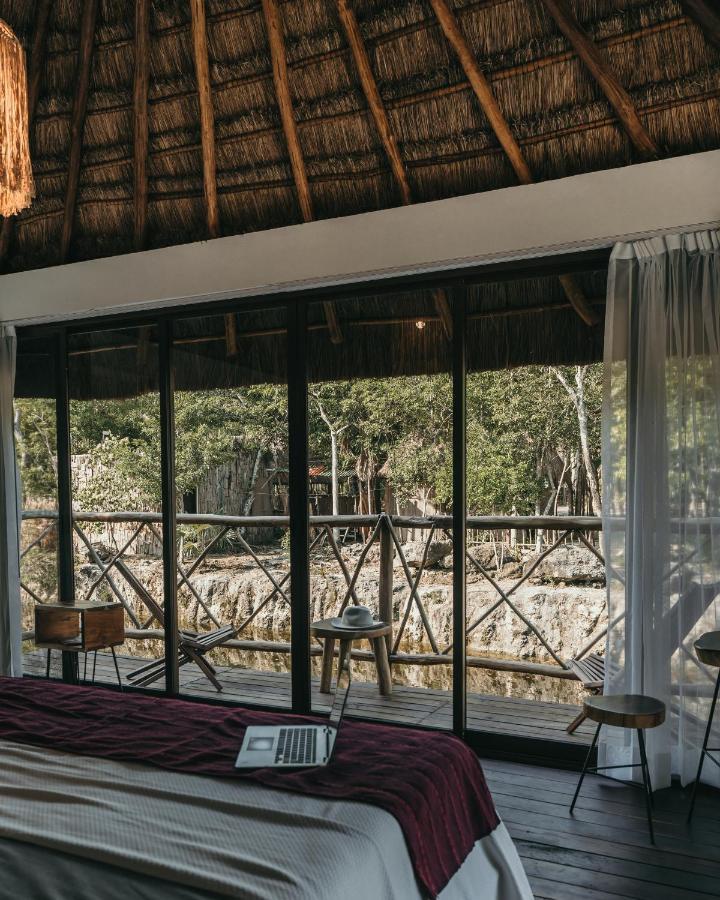 Zamna Eco-Lodge Tulum Eksteriør billede